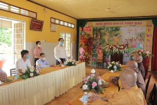 Bí thư Tỉnh ủy Tây Ninh chúc mừng  Đại lễ Phật Đản năm 2020 - Phật lịch 2564